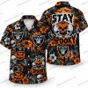 Las Vegas Raiders Skeleton Graveyard Moon Halloween Hawaiian Shirt Las Vegas Raiders Skeleton Graveyard Moon Halloween Hawaiian Shirt