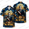Los Angeles Chargers Haunted Graveyard Ghosts Halloween Hawaiian Shirt Los Angeles Chargers Haunted Graveyard Ghosts Halloween Hawaiian Shirt