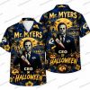 Los Angeles Rams Horror Clown Pumpkin Graveyard Halloween Hawaiian Shirt