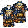 Los Angeles Rams Snoopy Mummy Halloween Hawaiian Shirt Los Angeles Rams Snoopy Mummy Halloween Hawaiian Shirt