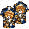 Los Angeles Rams Grim Reaper Blue Flame Skulls Halloween Hawaiian Shirt Los Angeles Rams Grim Reaper Blue Flame Skulls Halloween Hawaiian Shirt