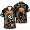 Miami Dolphins Ghost Swarm Haunted Mansion Halloween Hawaiian Shirt Miami Dolphins Ghost Swarm Haunted Mansion Halloween Hawaiian Shirt