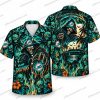 Miami Dolphins Grim Reaper Pumpkin Graveyard Halloween Hawaiian Shirt Miami Dolphins Grim Reaper Pumpkin Graveyard Halloween Hawaiian Shirt