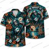 Miami Dolphins White Mask Horror Pumpkin Night Halloween Hawaiian Shirt Miami Dolphins White Mask Horror Pumpkin Night Halloween Hawaiian Shirt
