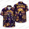 Minnesota Vikings Snoopy Ghost Happy Halloween Hawaiian Shirt Minnesota Vikings Snoopy Ghost Happy Halloween Hawaiian Shirt