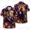 Minnesota Vikings Skeleton Keep Others Warm Halloween Hawaiian Shirt Minnesota Vikings Skeleton Keep Others Warm Halloween Hawaiian Shirt