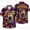 Minnesota Vikings Jason Voorhees Plush Pumpkin Halloween Hawaiian Shirt Minnesota Vikings Jason Voorhees Plush Pumpkin Halloween Hawaiian Shirt