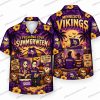 Minnesota Vikings Michael Myers Car Night Halloween Hawaiian Shirt Minnesota Vikings Michael Myers Car Night Halloween Hawaiian Shirt
