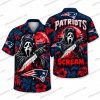 New England Patriots Grim Reaper Jack-o’-Lantern Halloween Hawaiian Shirt New England Patriots Grim Reaper Jack-o’-Lantern Halloween Hawaiian Shirt