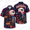 New England Patriots Snoopy Ghost Costume Halloween Hawaiian Shirt New England Patriots Snoopy Ghost Costume Halloween Hawaiian Shirt