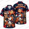 New England Patriots Ghost Patriots Graveyard Halloween Hawaiian Shirt