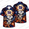 New York Giants Ghostface Knife Night Halloween Hawaiian Shirt