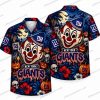 New York Giants Black Cat Trick Or Treat Halloween Hawaiian Shirt