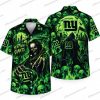 New York Giants Purple Reaper Statement Halloween Hawaiian Shirt