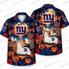 New York Giants Horror Icons Ensemble Halloween Hawaiian Shirt