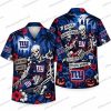 New York Giants Horror Icons Ensemble Halloween Hawaiian Shirt