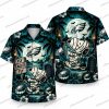 Philadelphia Eagles Ghostface Knife Night Halloween Hawaiian Shirt