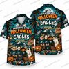 Philadelphia Eagles Sheet Ghost Halloween Flight Hawaiian Shirt