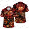 San Francisco 49ers Reaper Skull Flames Halloween Hawaiian Shirt