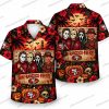 San Francisco 49ers Reaper Skull Flames Halloween Hawaiian Shirt