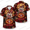 San Francisco 49ers Reaper Pumpkin Graveyard Halloween Hawaiian Shirt San Francisco 49ers Reaper Pumpkin Graveyard Halloween Hawaiian Shirt