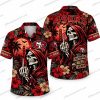 San Francisco 49ers Snoopy Astronaut Halloween Hawaiian Shirt San Francisco 49ers Snoopy Astronaut Halloween Hawaiian Shirt