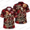 San Francisco 49ers Classic Horror Ensemble Halloween Hawaiian Shirt