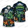 San Francisco 49ers Snoopy Ghost Costume Halloween Hawaiian Shirt