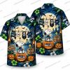 Seattle Seahawks Horror Icons Ensemble Halloween Hawaiian Shirt