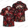 Tampa Bay Buccaneers Ghostface Hello Kitty Mashup Halloween Hawaiian Shirt