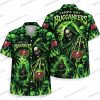 Tampa Bay Buccaneers Skeleton Reaper Silence Halloween Hawaiian Shirt