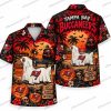 Tampa Bay Buccaneers Killer Clown Halloween Hawaiian Shirt Tampa Bay Buccaneers Killer Clown Halloween Hawaiian Shirt