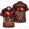 Tampa Bay Buccaneers Black Cat Halloween Reaction Hawaiian Shirt Tampa Bay Buccaneers Black Cat Halloween Reaction Hawaiian Shirt