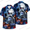 Tennessee Titans Ghostface Knife Stadium Halloween Hawaiian Shirt Tennessee Titans Ghostface Knife Stadium Halloween Hawaiian Shirt