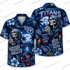 Tennessee Titans First-Day Monster Halloween Hawaiian Shirt Tennessee Titans First-Day Monster Halloween Hawaiian Shirt