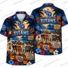 Tennessee Titans Armored Skeleton Trooper Halloween Hawaiian Shirt