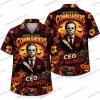 Washington Commanders Horror Icons Ensemble Halloween Hawaiian Shirt