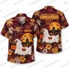 Washington Commanders Killer Clown Halloween Hawaiian Shirt Washington Commanders Killer Clown Halloween Hawaiian Shirt