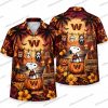 Washington Commanders Sheet Ghost Boo Night Halloween Hawaiian Shirt Washington Commanders Sheet Ghost Boo Night Halloween Hawaiian Shirt