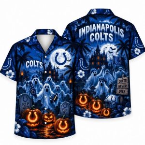 Indianapolis Colts Halloween Hawaiian Shirts