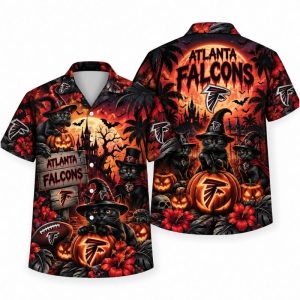 Atlanta Falcons Halloween Hawaiian Shirts